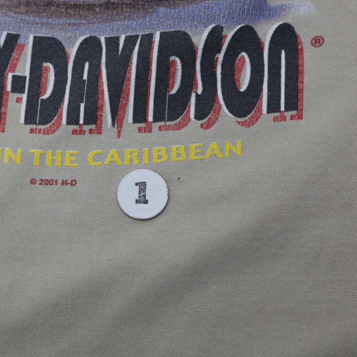 Vintage 2000s Harley Davidson Bar & Shield T-Shirt Size L