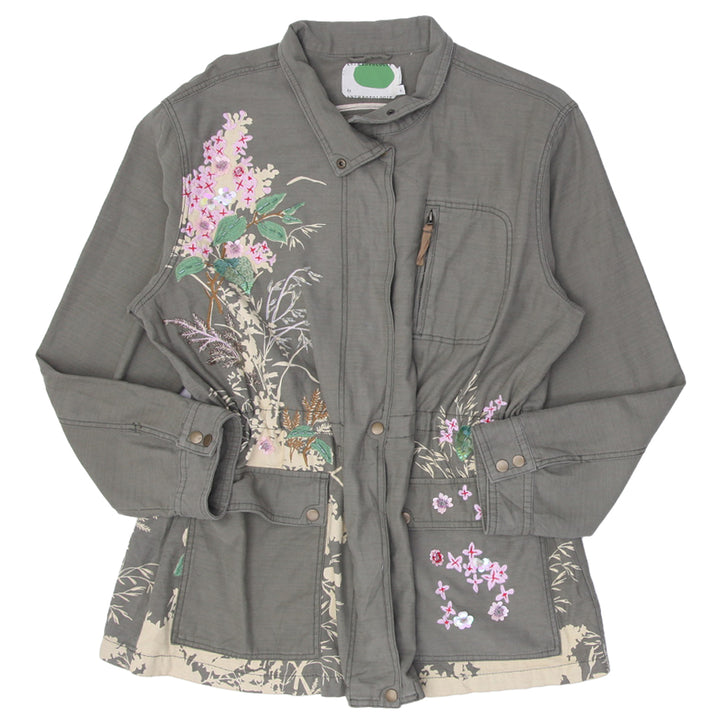 Ladies Anthropologie Olive Green Utility Jacket