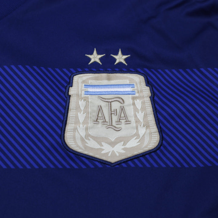 Mens Adidas Argentina 2014 Away Football Jersey Blue Size XL World Cup 2014