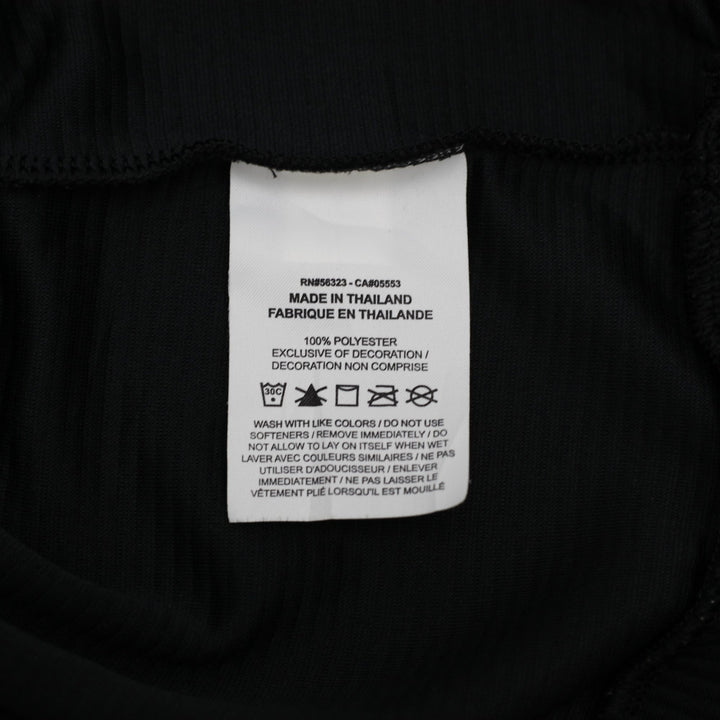 Ladies Nike Dri-FIT Black Boxy Mock Neck Cropped Training Pullover Sweatshirt