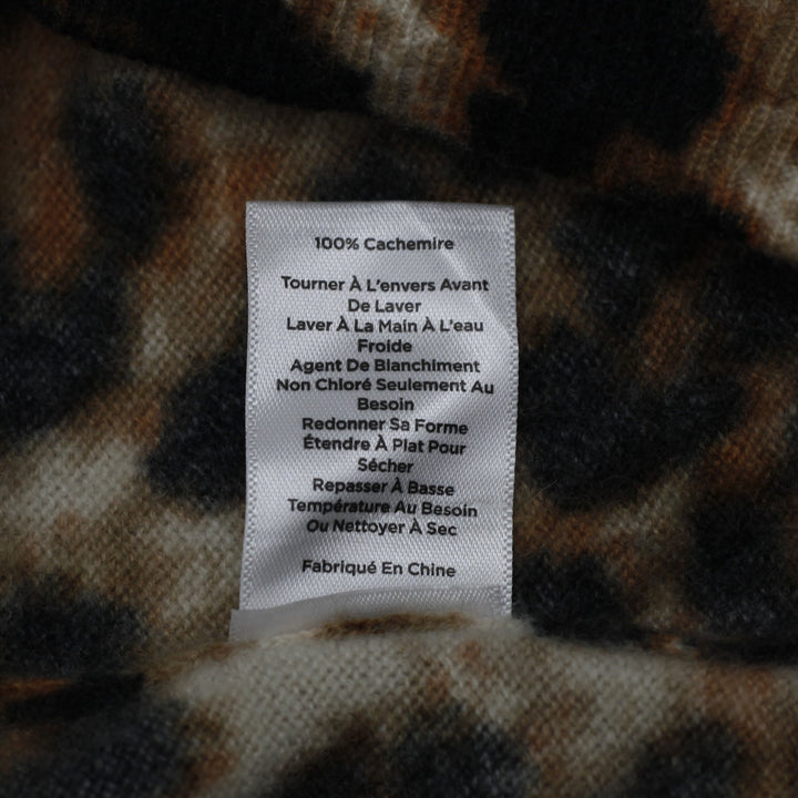 Ladies Talbots Sweater Animal Print Cashmere Knitwear Size XS | Migration_Knitwear & Sweaters - Detail View | Fashion Rerun