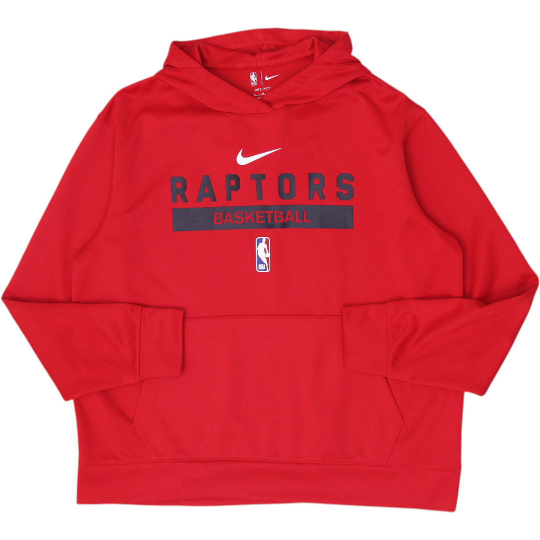 Mens NikeToronto Raptors Dri-FIT Practice Pullover Sweatshirt Hoodie Size XL