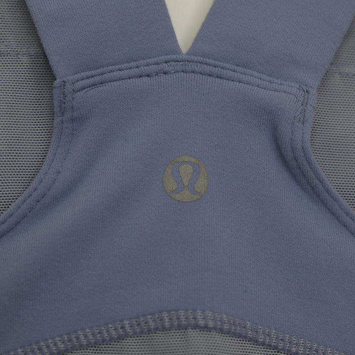 Ladies Lululemon Tank Top Blue Mesh Racerback Activewear
