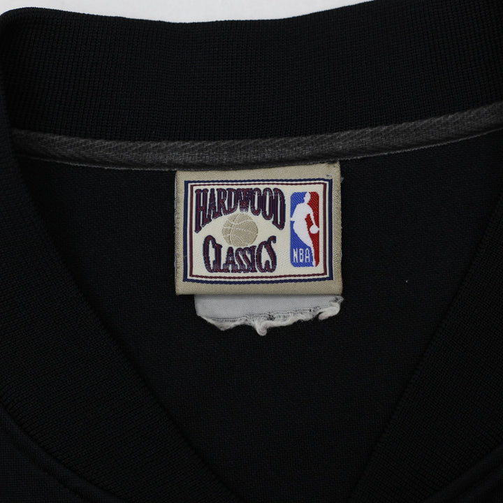 Vintage 2000s Majestic NBA Jersey Team Logo Patches Shirt Size XXL | Migration_Jersey - Back View | Fashion Rerun