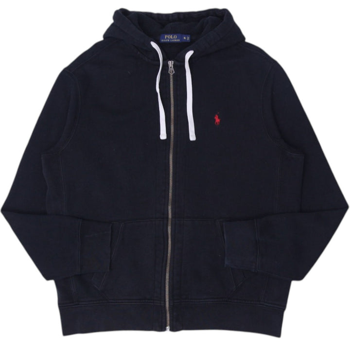 Mens Polo Ralph Lauren Hoodie Black Full Zip Drawstring XL | Migration_Hoodies | Fashion Rerun