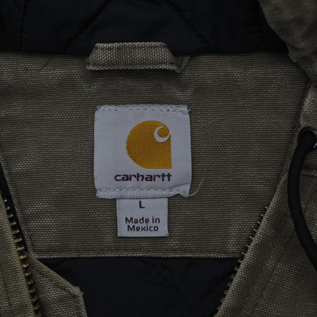 Mens Carhartt Workwear Utility Hooded Vest Size L