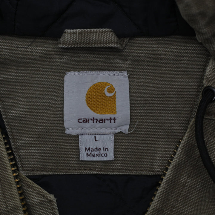 Mens Carhartt Workwear Utility Hooded Vest Size L