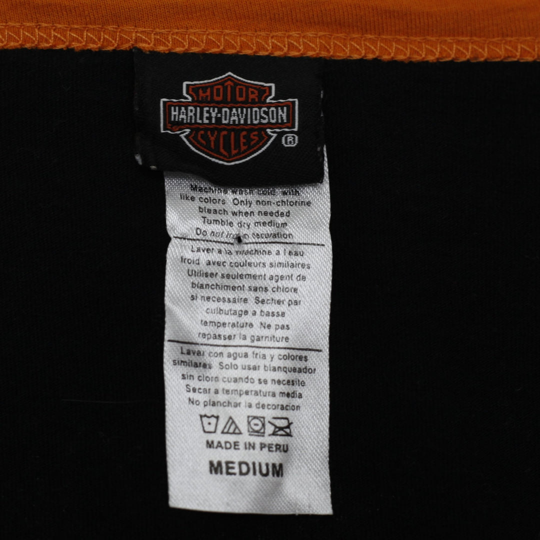 Ladies Harley Davidson Sturgis 75th Anniversary Racing T-Shirt Size M