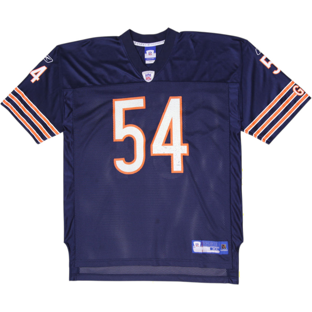 Mens Reebok Brian Urlacher Chicago Bears NFL Equipment Jersey Size XL