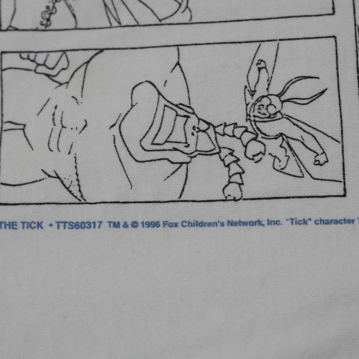 Vintage 90s The Tick Superhero Cartoon TV Show Fox Kids T-Shirt XL | Migration_T-Shirts - Alternate View | Fashion Rerun