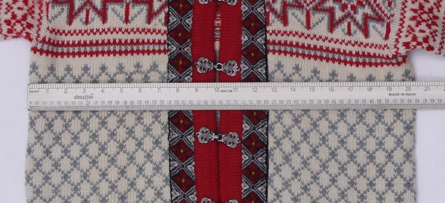 Vintage Dale of Norway Ladies Cardigan Sweater Small Wool Fair Isle Pewter Clasp | Migration_Knitwear & Sweat | Fashion Rerun