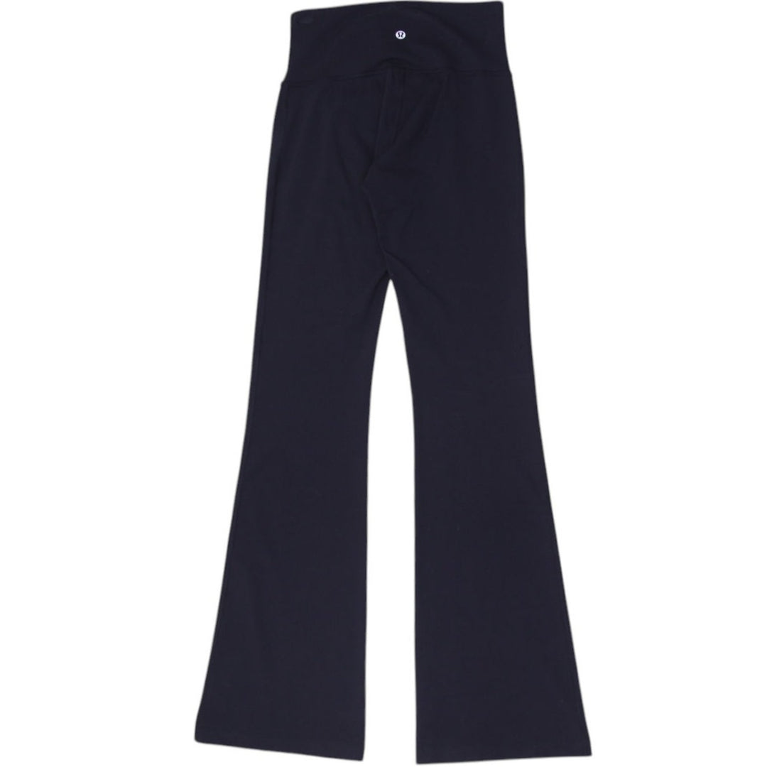 Ladies Lululemon Leggings Black Flared Stretchy Activewear
