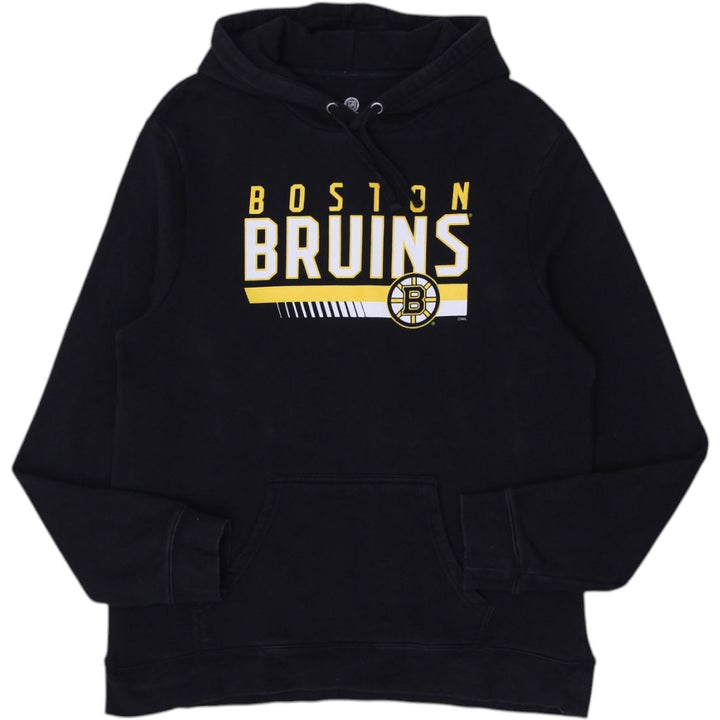 Mens Boston Bruins Hoodie Black Sports Team Logo Pullover