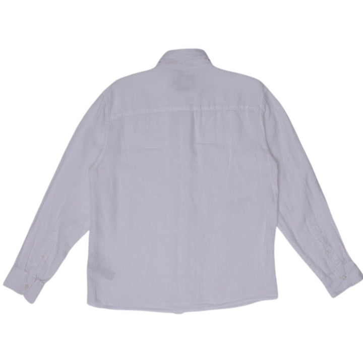 Abercrombie Linen Button-Up Shirt Size XS | Migration_Shirts MJ DROP - Side View | Fashion Rerun