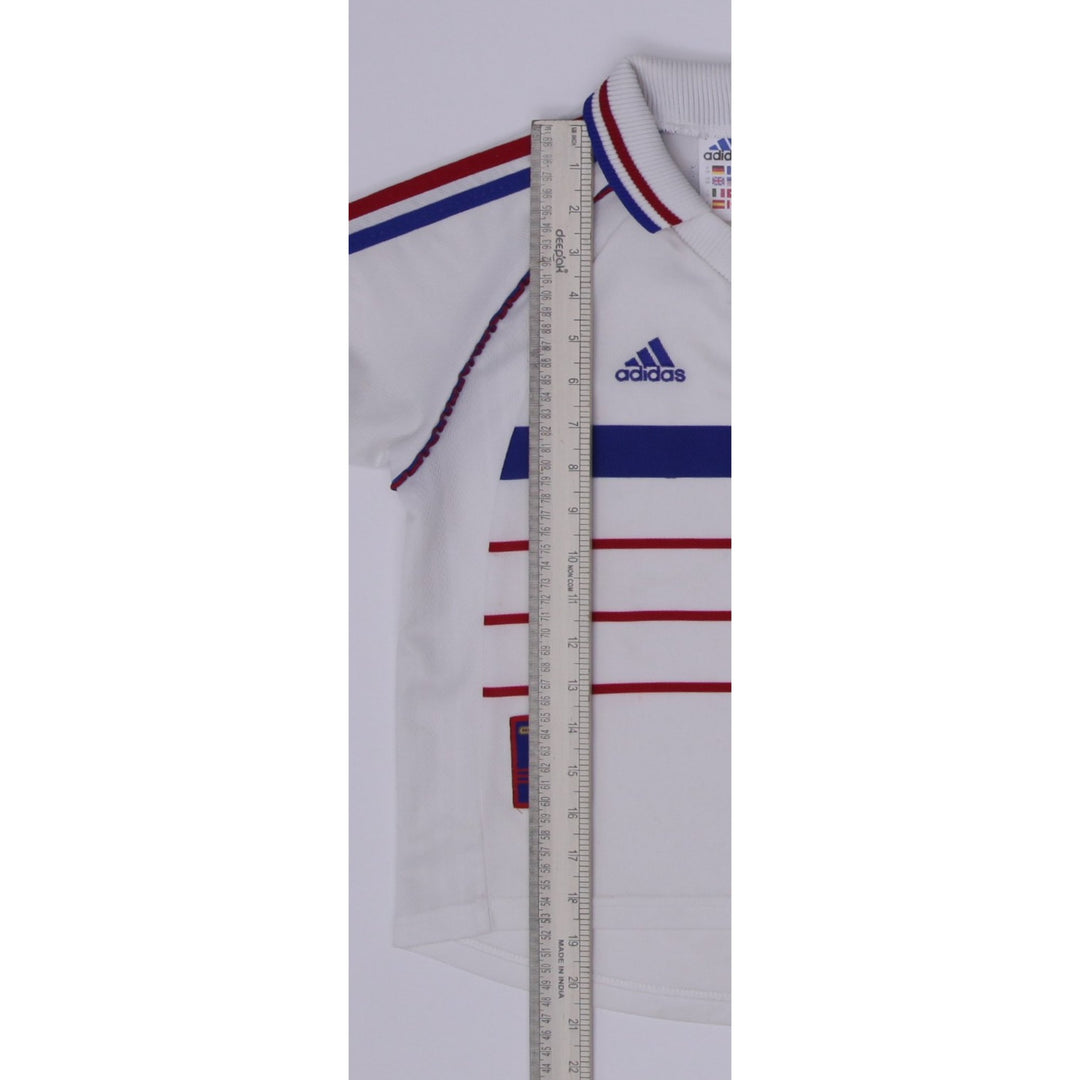 Vintage 1999-2000 Boys France Away Soccer Jersey Size 10 | Migration_Jerseys - View 18 | Fashion Rerun