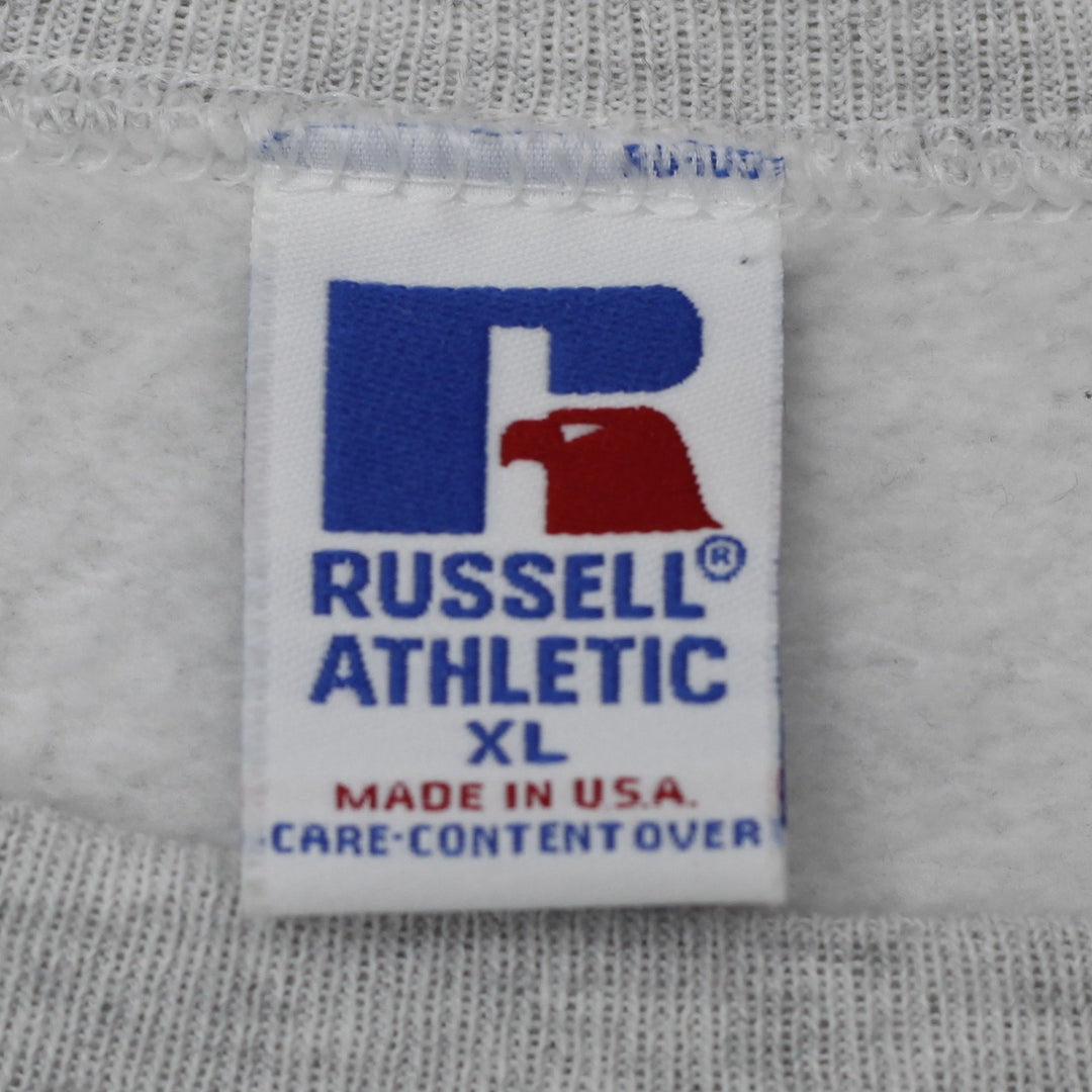 Vintage Mens Russell Athletic Sweatshirt Gray Toronto Blue Jays MLB Graphic | Migration_Sweatshirt - Back Vie | Fashion Rerun