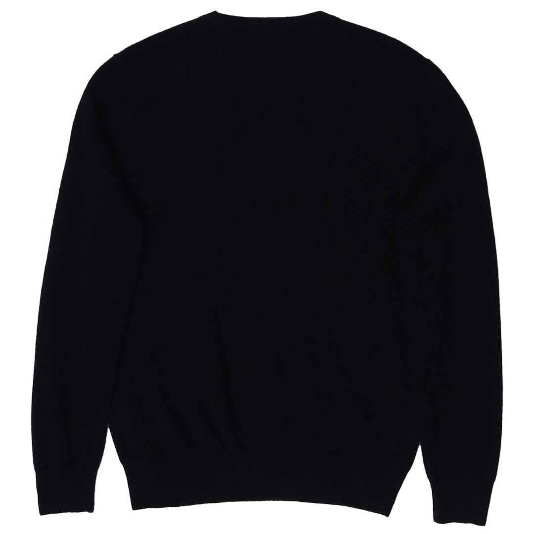 Mens Polo Ralph Lauren Sweater Black Washable Cashmere