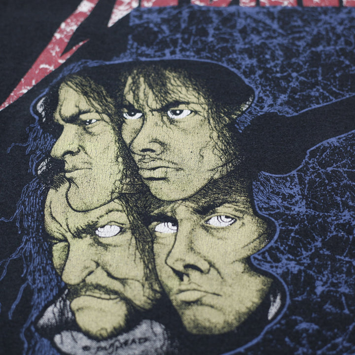Vintage Metallica ...And Justice For All T-Shirt 2XL Black Hanes Heavyweight