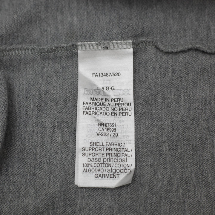 Mens Lacoste Classic Fit Pique Polo T-Shirt Heather Gray Size L / FR 5