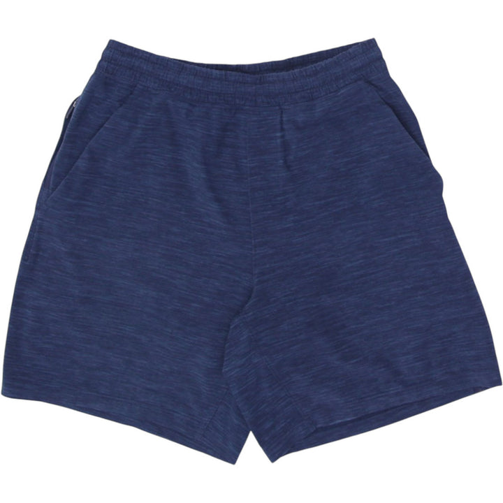 Men’s Lululemon navy blue casual shorts with elastic waistband with comfortable fit