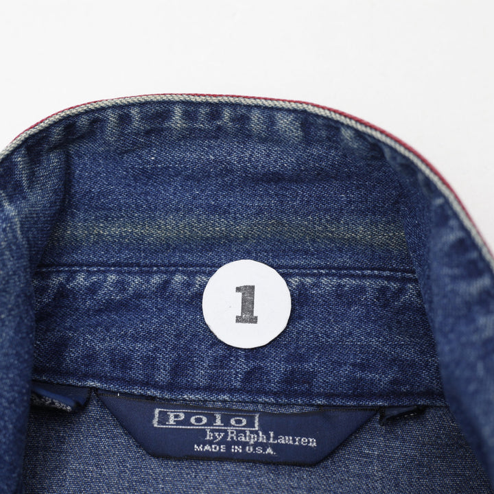 Vintage 90s Polo Ralph Lauren Denim Jacket Size L | Migration_Jackets - Alternate View | Fashion Rerun