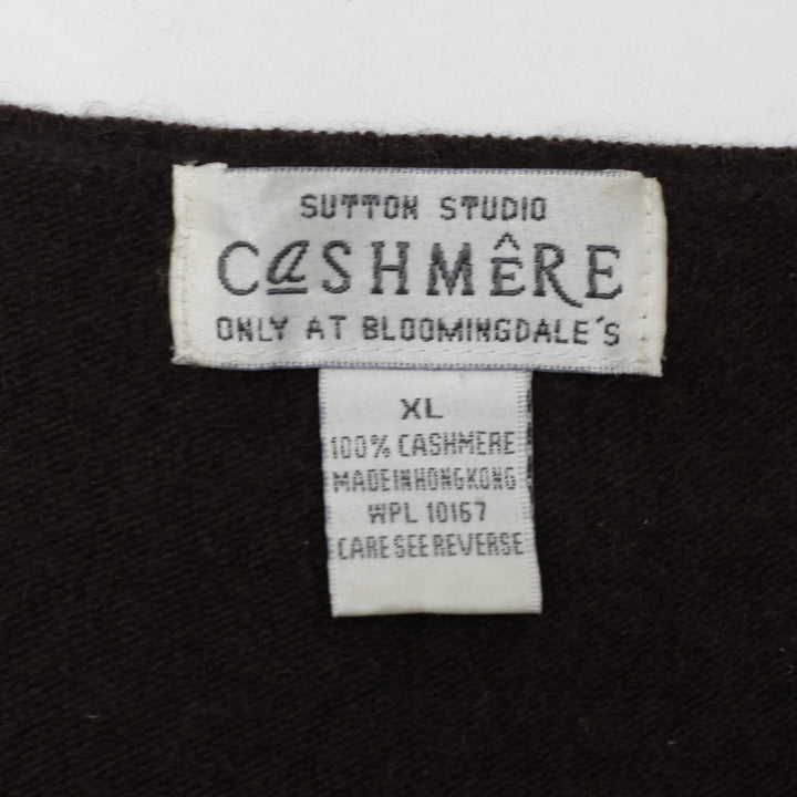 Ladies Sutton Studio 100% Cashmere V-Neck Sweater