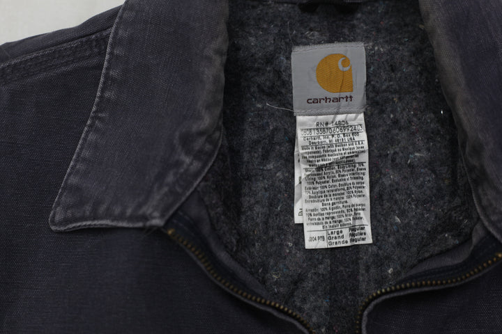 Mens Carhartt J204 PTB Blanket Lined Detroit Jacket