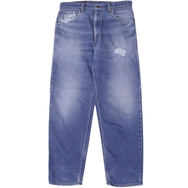 Vintage Levi's Washed Blue Crazy Denim Jeans | Migration_Jeans | Fashion Rerun