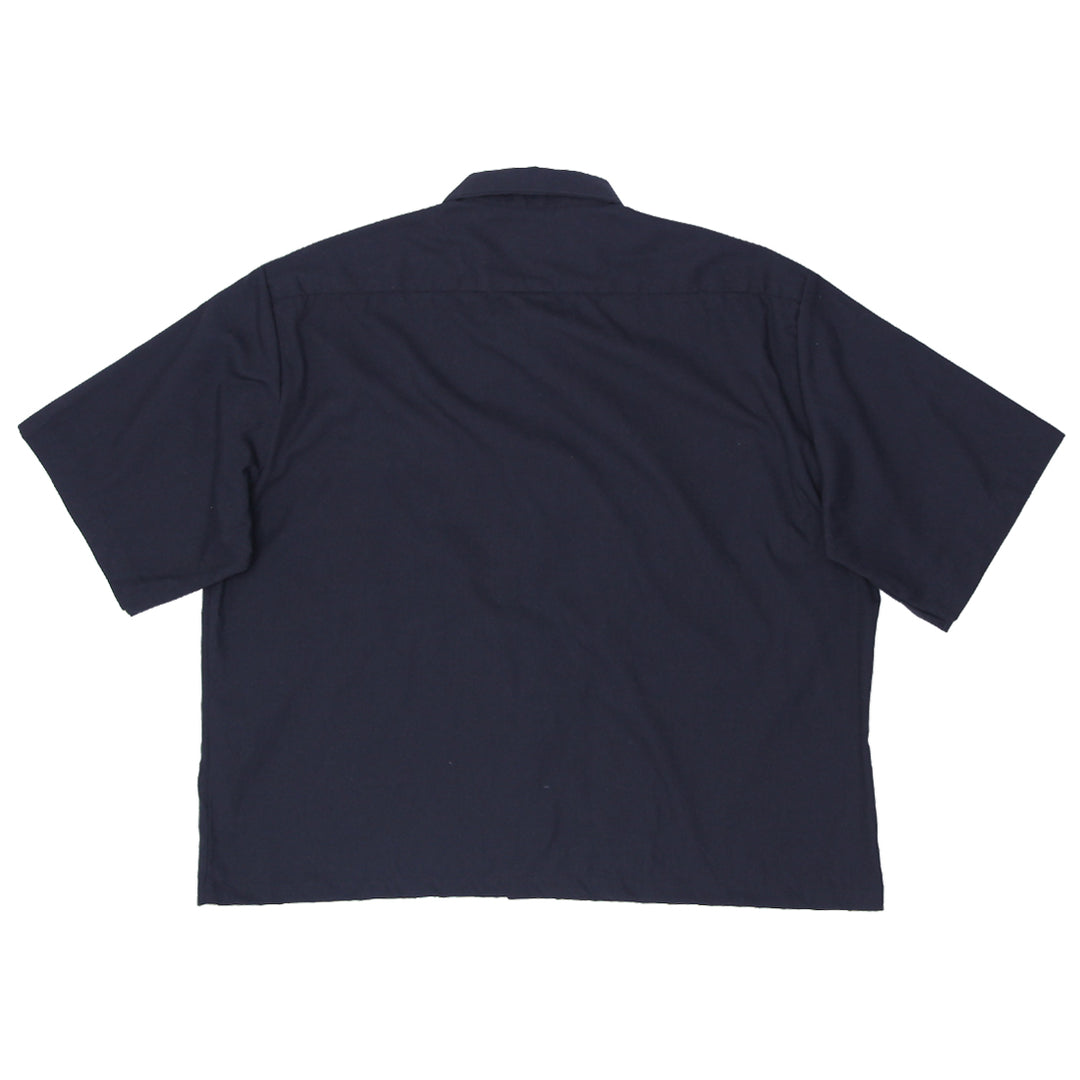 Mens Dickies Customized Crop Work Shirt Black - Fashion Rerun Vintage Migration_Shirt