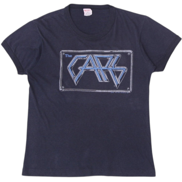 Vintage Ladies 1980 Cars "The Cars On The Road" Concert T-Shirt Black M | Migration_T-Shirts | Fashion Rerun