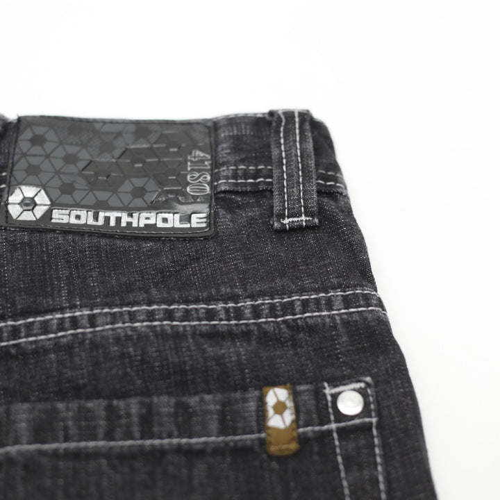 Y2K Mens Southpole 4180 Casual Style Denim Shorts Size 32