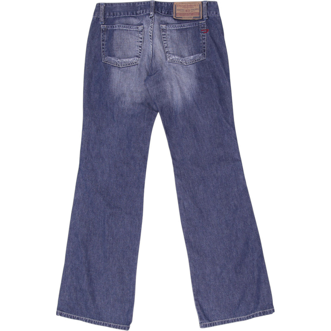 Y2K Ladies Diesel Industry Straight Denim Jeans Size 31