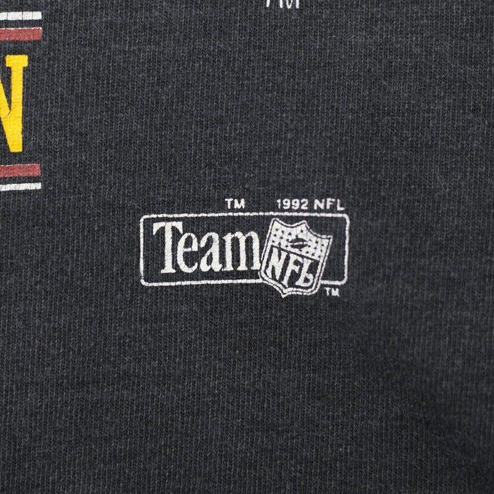Vintage 1992 Washington Redskins Eastern Division Single Stitch T-Shirt L Made In USA | Migration_T-Shirts - | Fashion Rerun