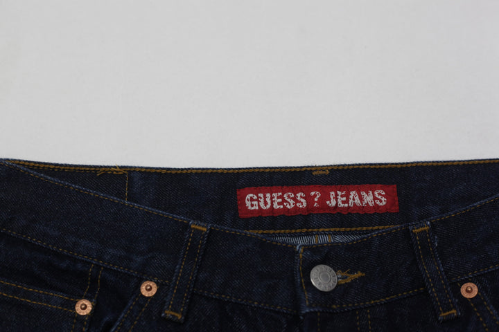 Vintage Button Fly Straight Leg Guess Jeans