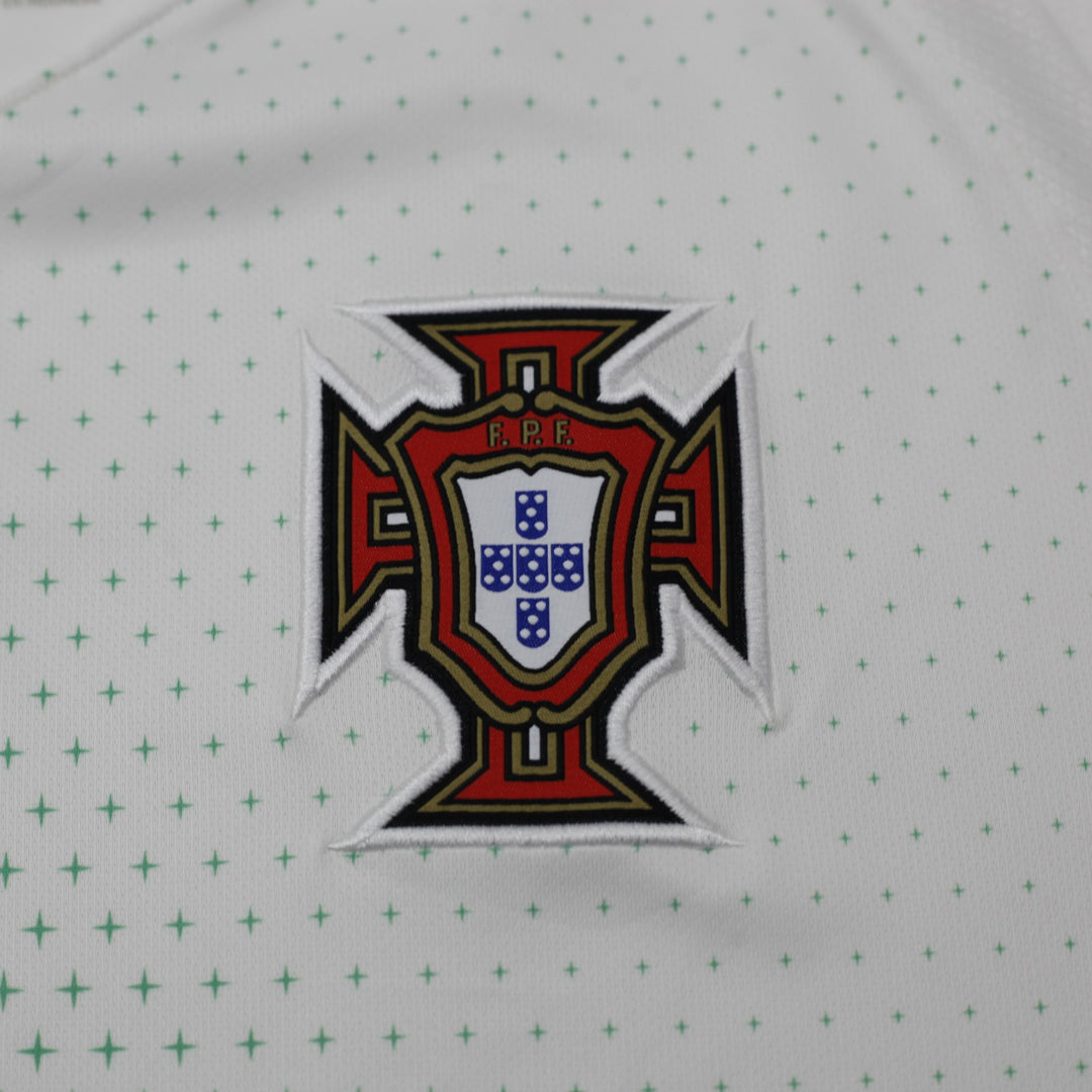 Mens Nike Portugal 2018 World Cup Away Football Shirt Jersey White Size L