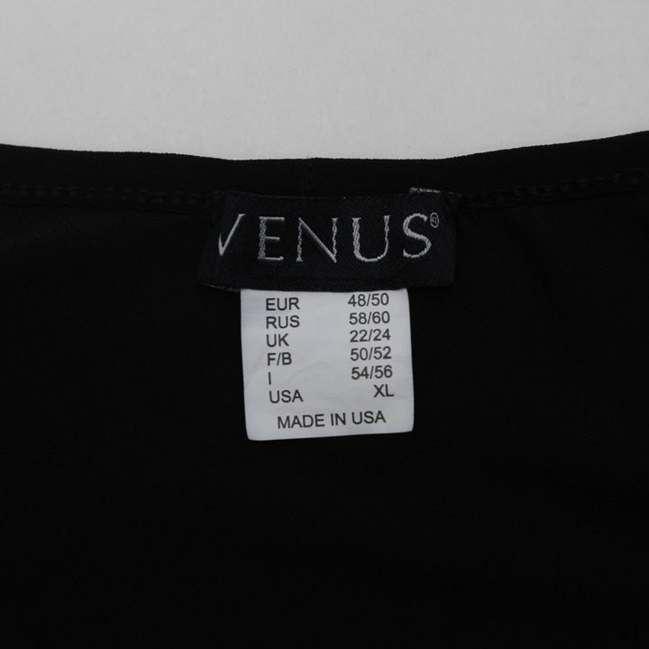 Y2K Ladies Venus One Shoulder Asymmetrical Rhinestone Top Madi in USA Size XL