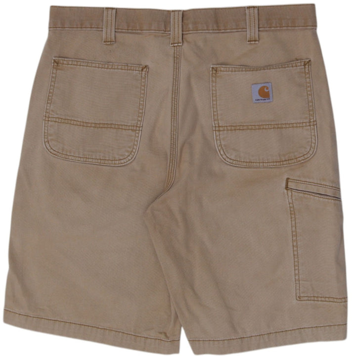Mens Carhartt Relaxed Fit Rigby Canvas Work Shorts Size 34