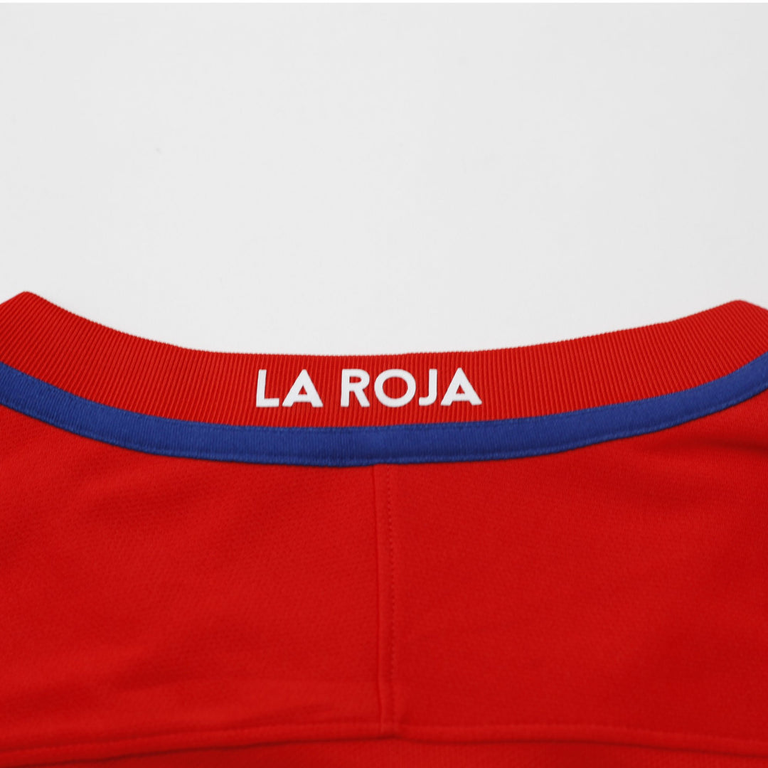 Mens Chile 2016-17 Home Football Jersey Nike Red Copa America Size L