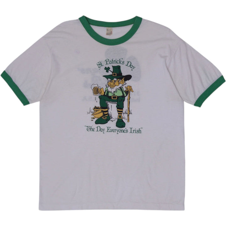 Vintage St Patricks Day Graphic Irish T-Shirt Size XL