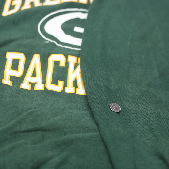 Vintage Champion Green Bay Packers Sweatshirt Reverse Weave XL Made In USA - Fashion Rerun Vintage Migration_Sweaters