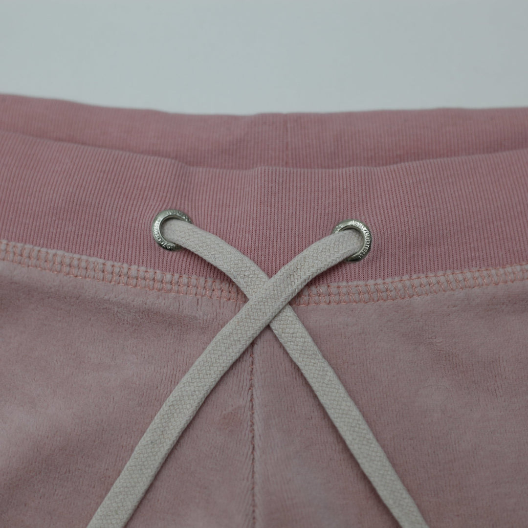 Y2K Ladies Juicy Couture Sweatpants Pink Velour Emblem