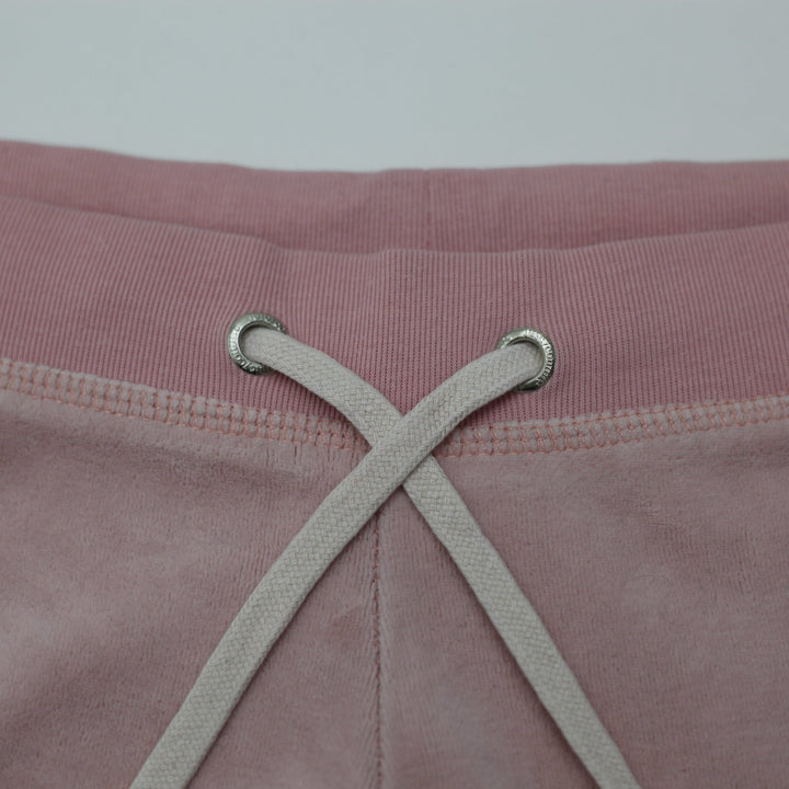 Y2K Ladies Juicy Couture Sweatpants Pink Velour Emblem