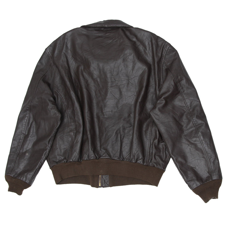 Vintage Cooper A-2 U.S Air Force Flight Goatskin Leather Jacket Made In USA