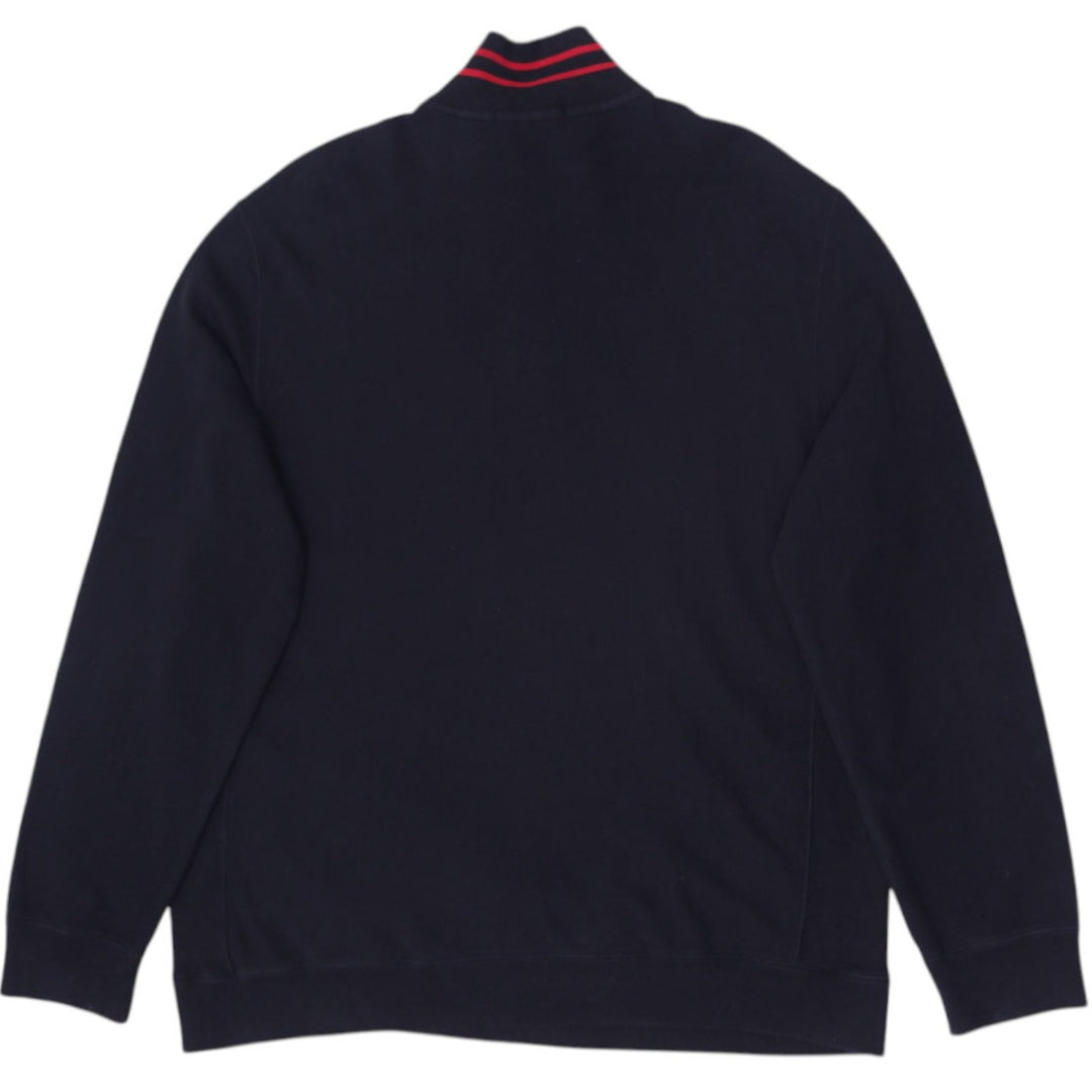 Vintage Polo By Ralph Lauren Sweater Black 1/4 Zip Cotton Blend XL | Migration_Jumper & Knitwear RL Collectio | Fashion Rerun