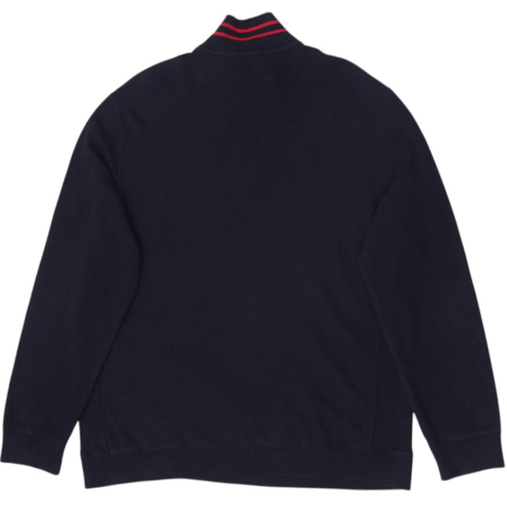 Vintage Polo By Ralph Lauren Sweater Black 1/4 Zip Cotton Blend XL | Migration_Jumper & Knitwear RL Collectio | Fashion Rerun