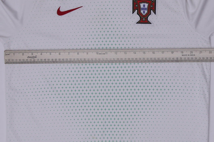 Mens Nike Portugal 2018 World Cup Away Football Shirt Jersey White Size L