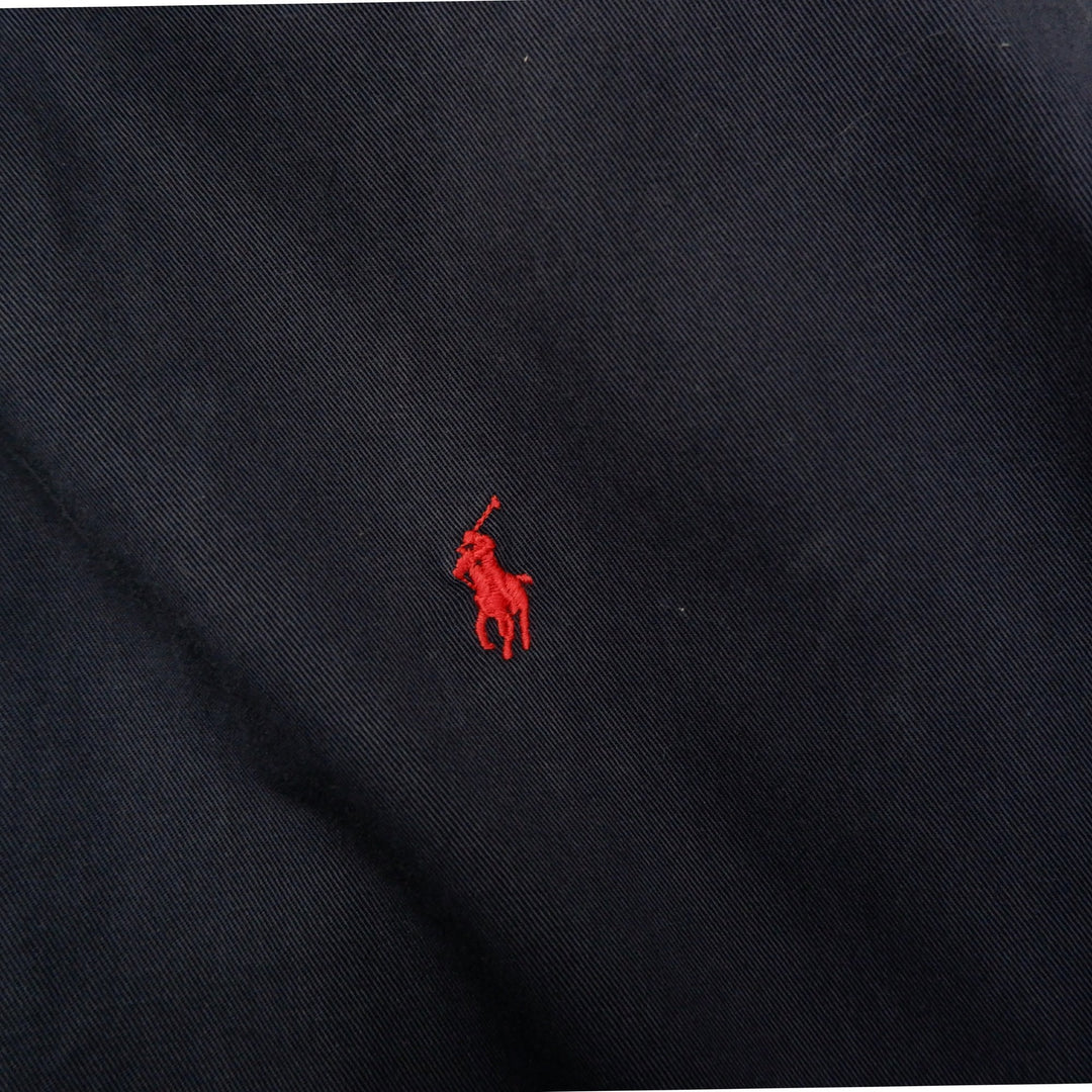 Vintage Mens Polo Ralph Lauren Jacket Navy Full Zip Harrington