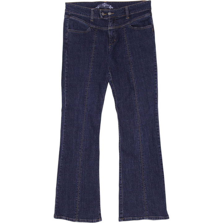 Ladies US Polo Assn Denim Retro Flared Jeans Size 10