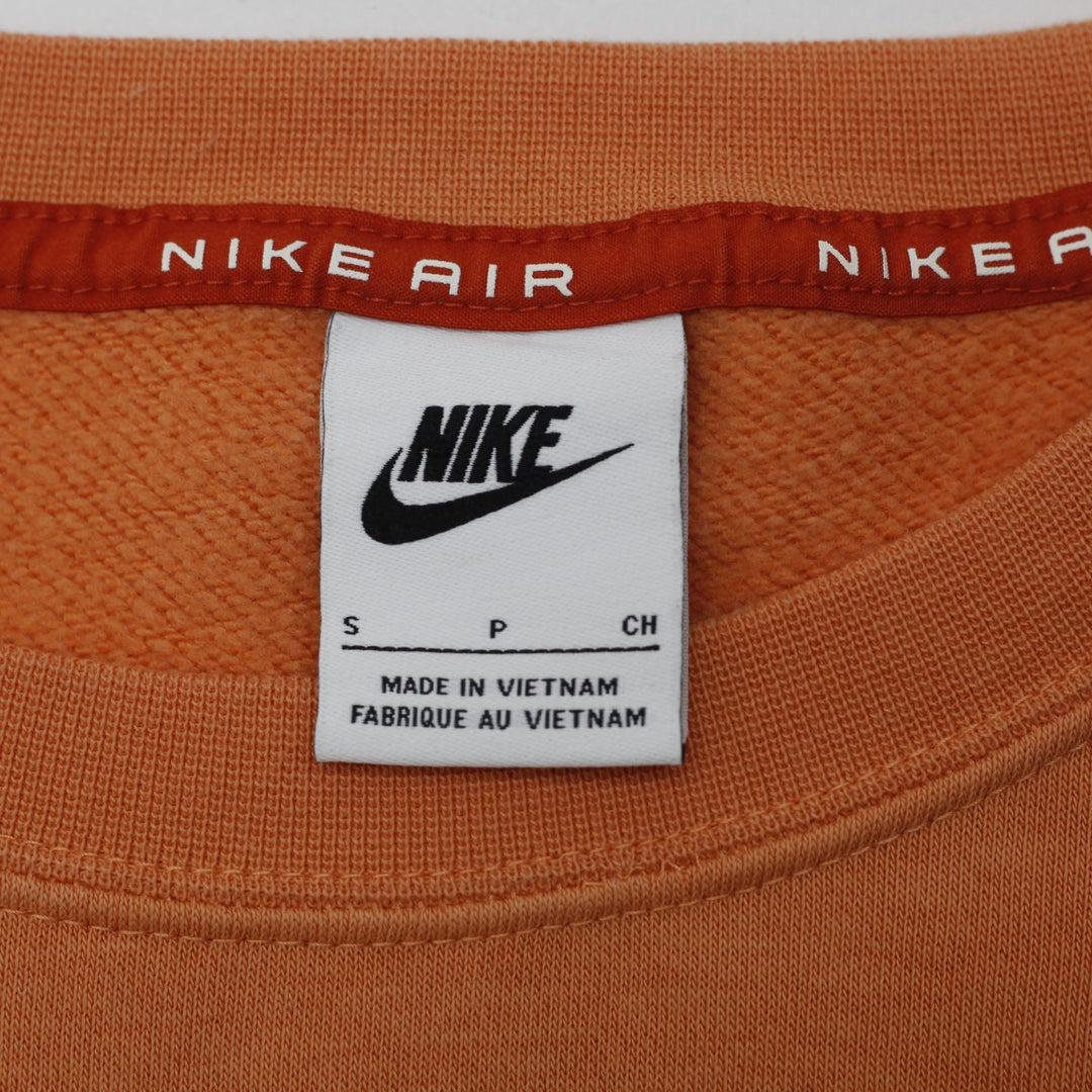 Ladies Nike Air Oversized Fleece Crewneck Sweatshirt Size S