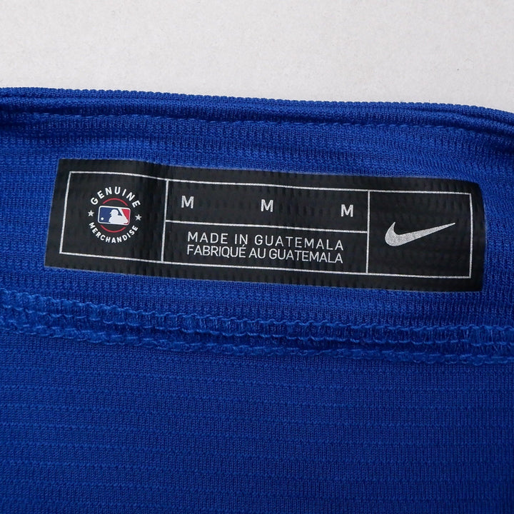 Mens Nike Baseball Jersey Blue Chicago Cubs Team Logo